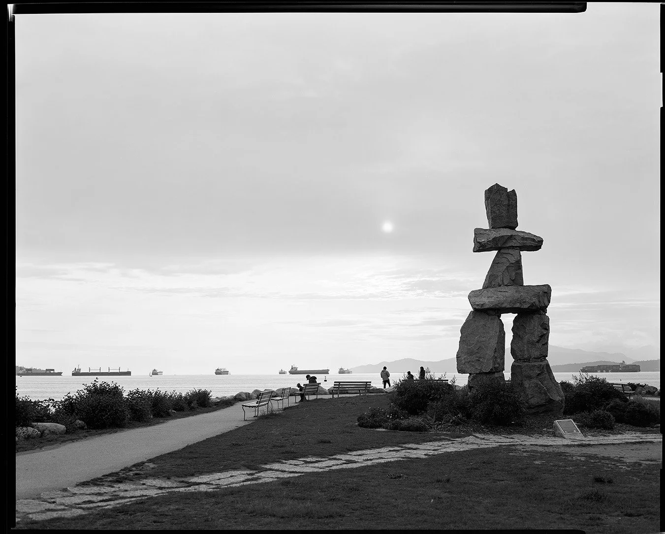 8×10 of the day. Inukshuk