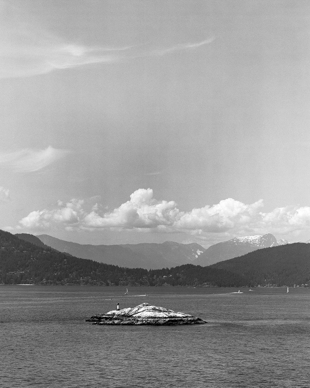 8×10 of the day. Grebe Island at Howe Sound.
