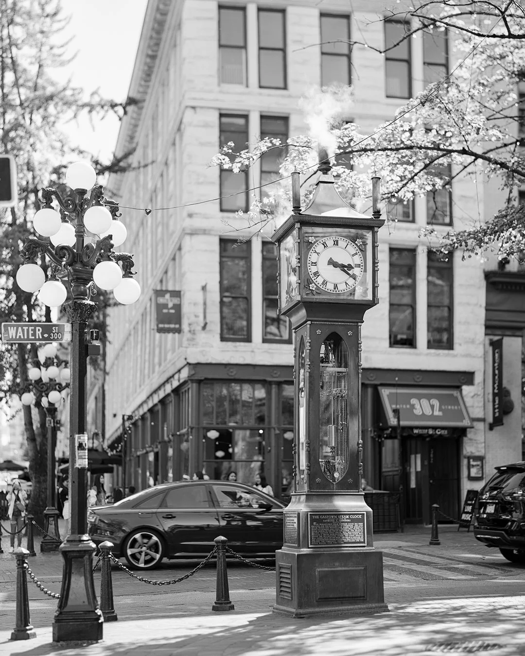 8×10 of the day. Steam clock.