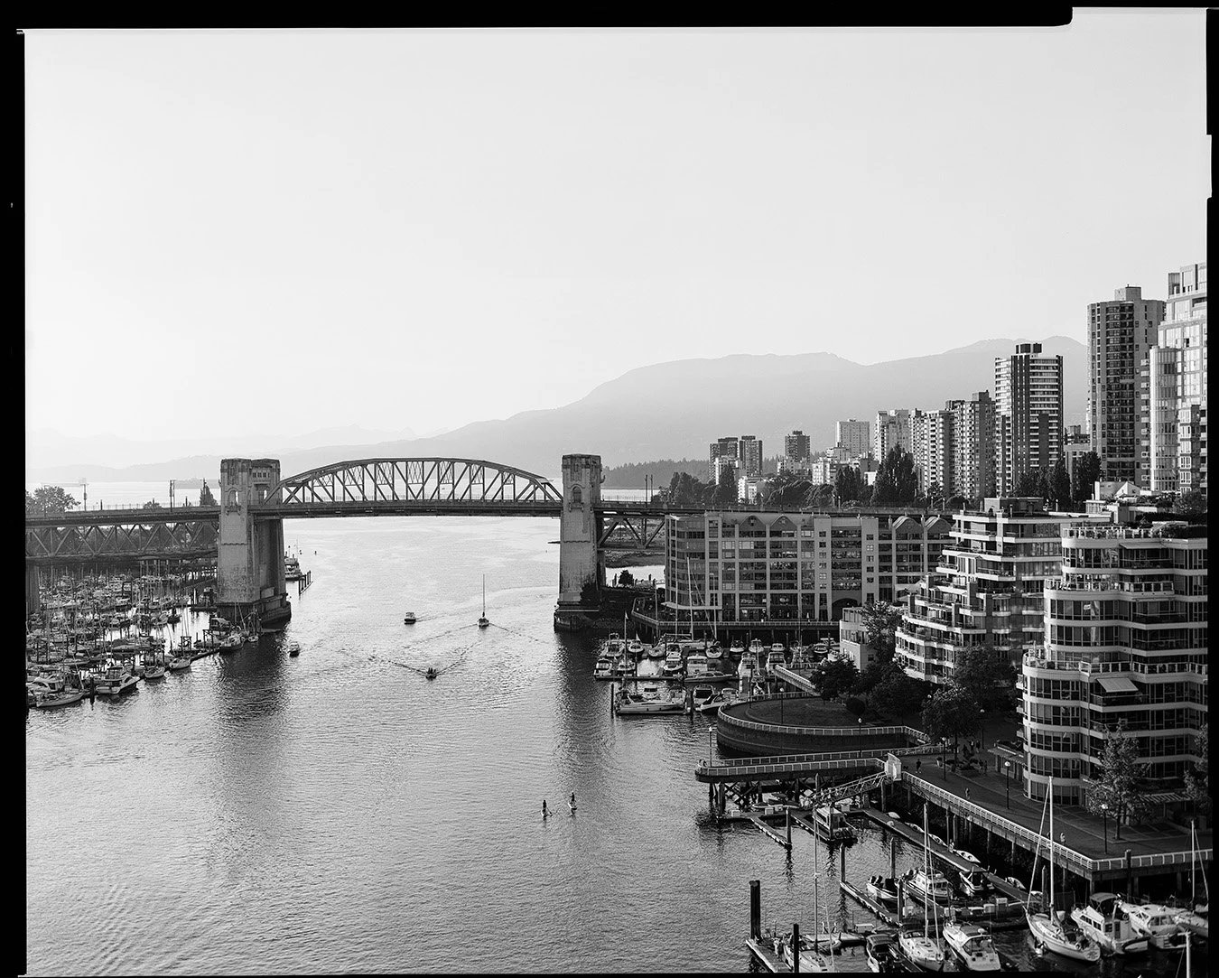 8×10 of the day. Burrard Bridge