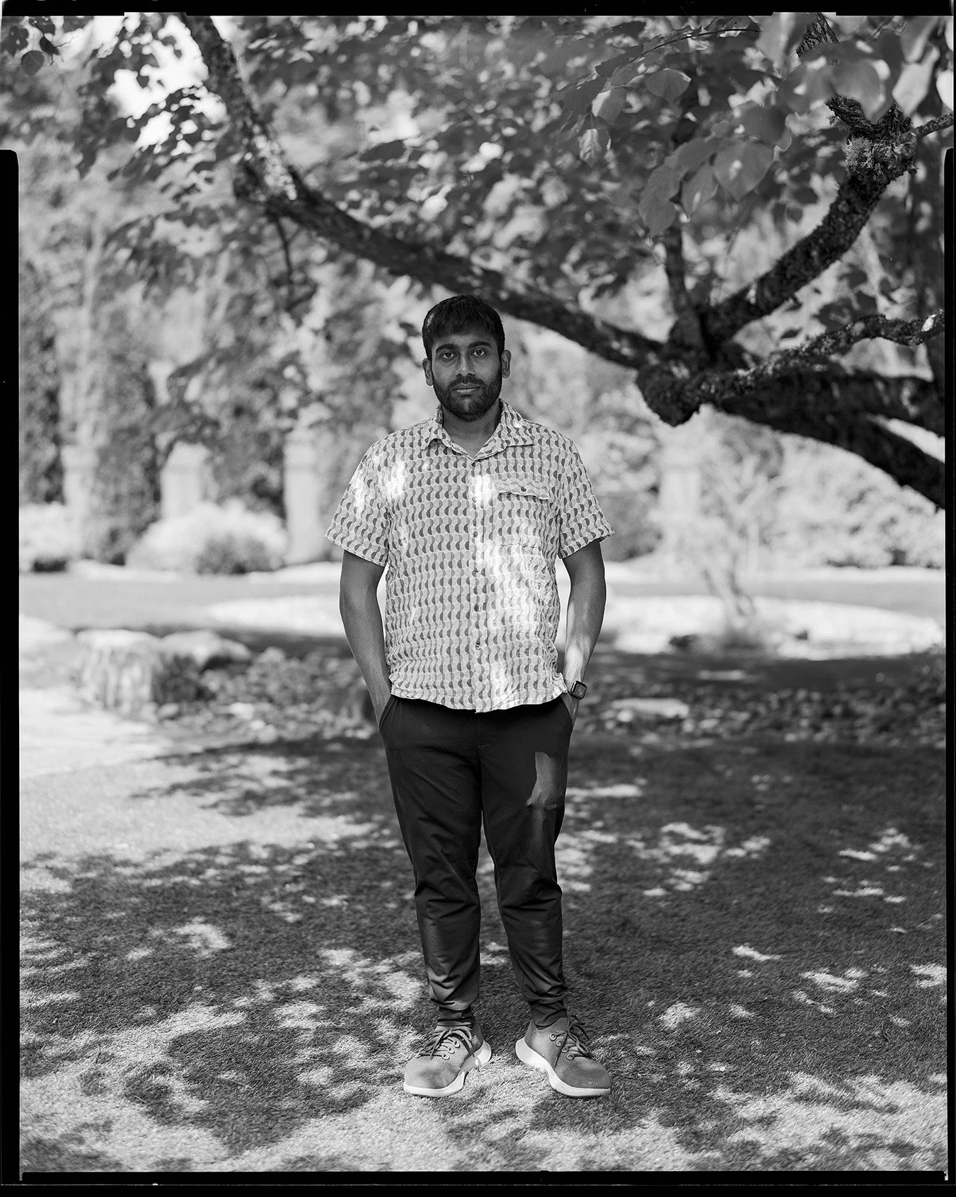 8×10 of the day. Black and White portrait