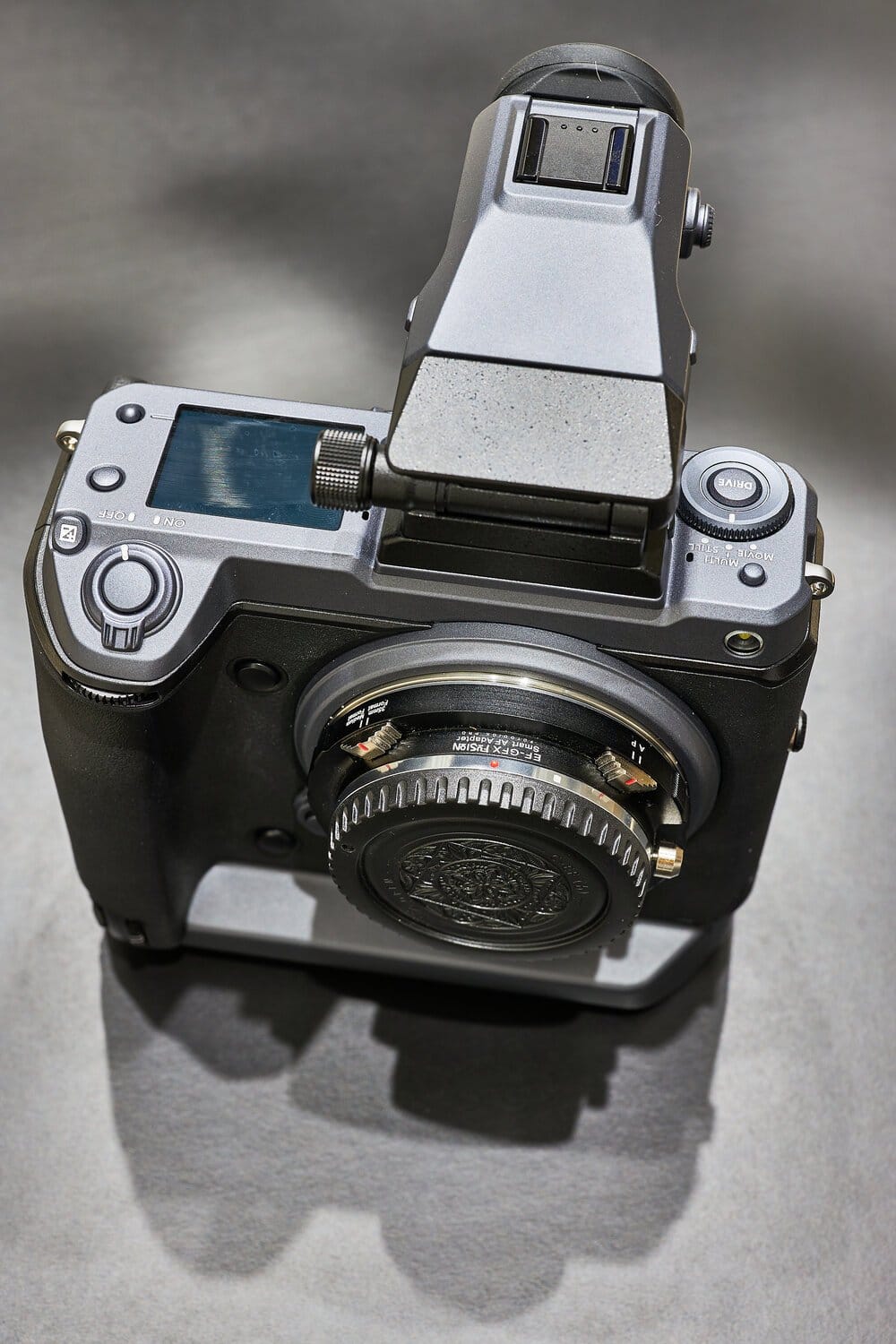 Sample frame from a Canon EF lens on the Fujifilm GFX 100