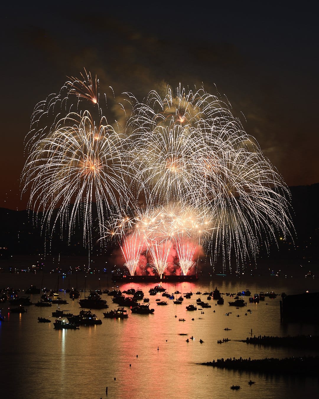 Fireworks photograph demonstrating the long exposure technique in this guide