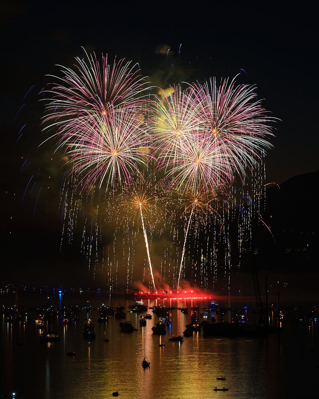 Fireworks photograph demonstrating the long exposure technique in this guide